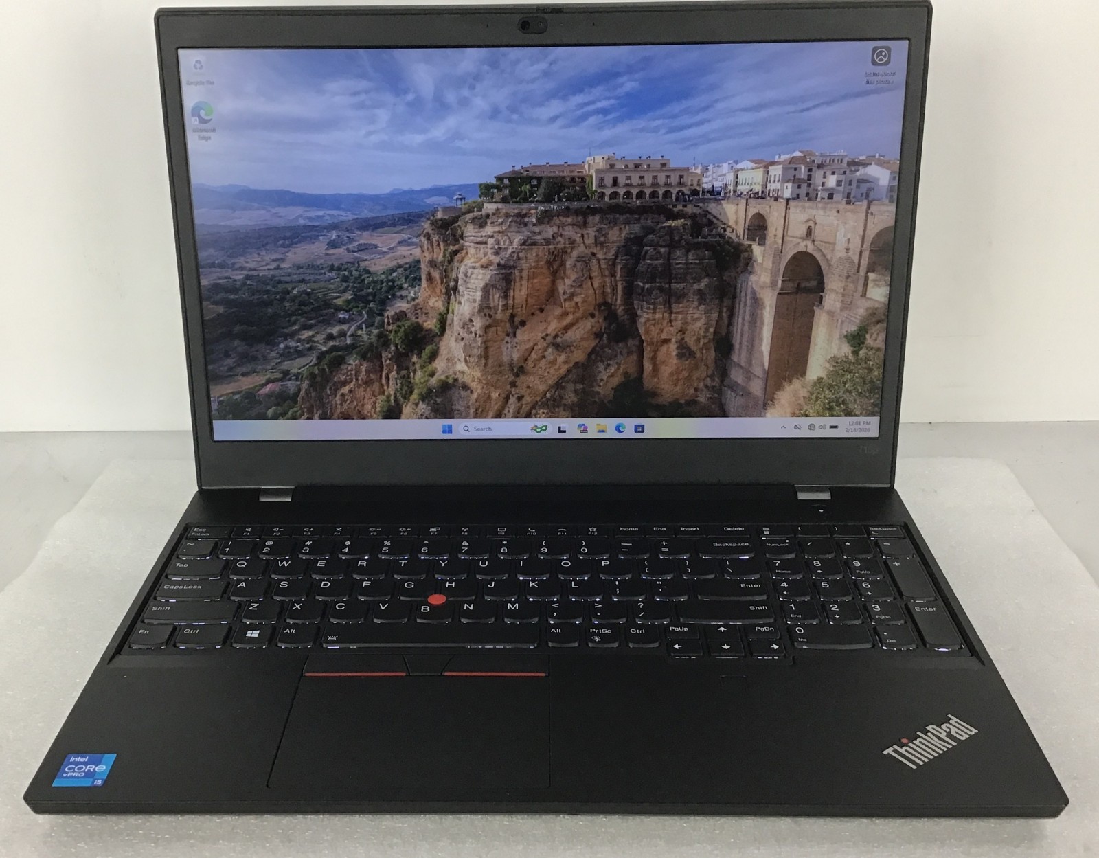 Lenovo ThinkPad T15P Gen 2 I5-11500H 2.92 GHz 64GB 1TB Win 11 Pro Touchscreen