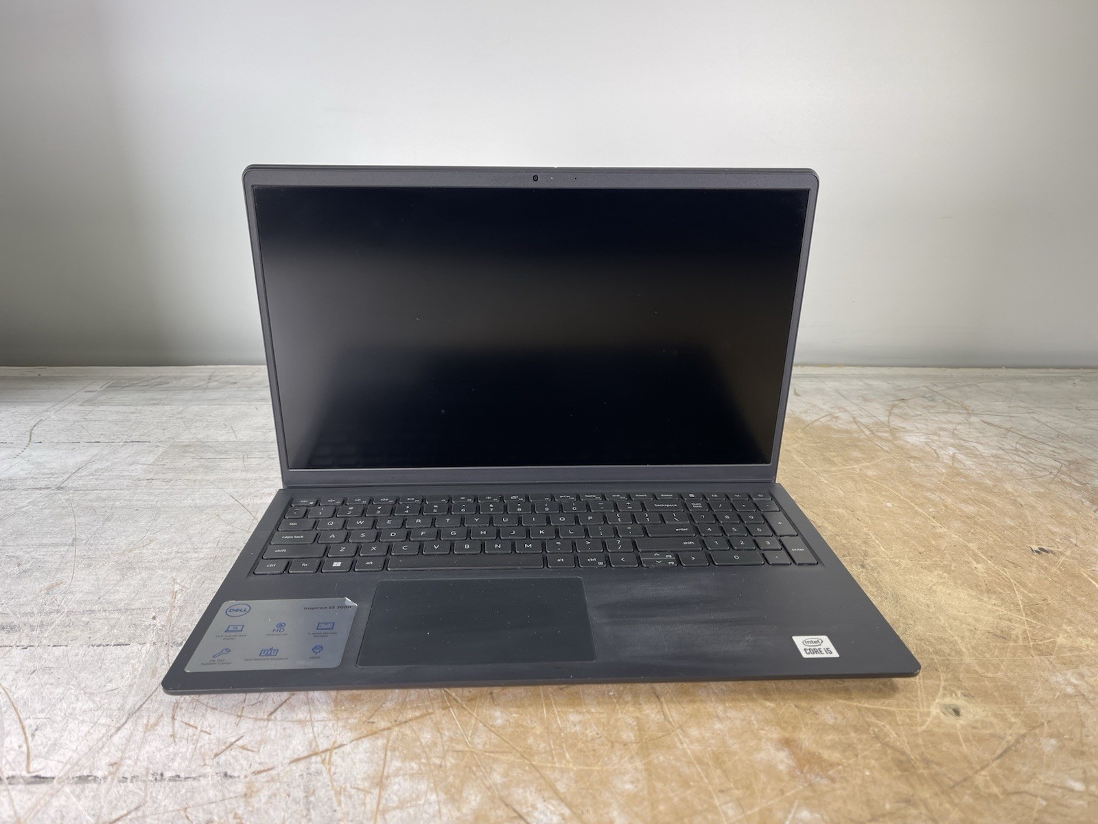 DELL INSPIRON 15 3511 i5-1035G1 @ 1.00GHz, 16GB RAM, NO HDD/OS – (FOR PARTS)