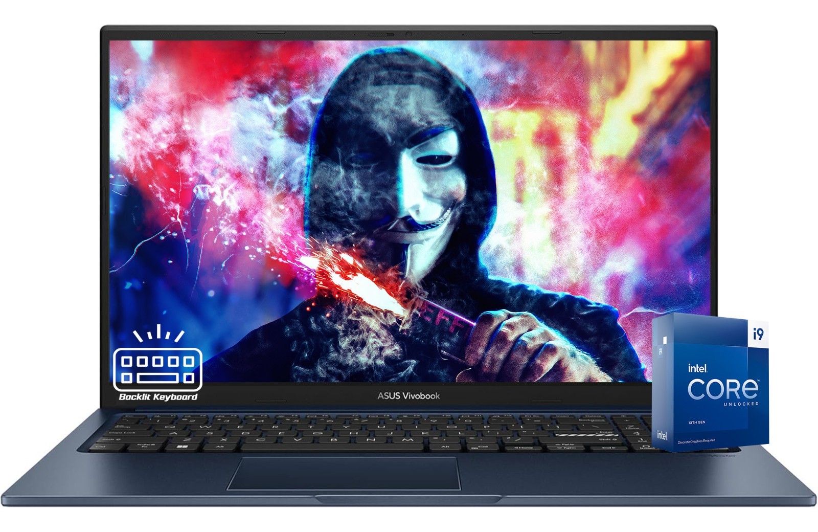 ASUS VivoBook 15.6″ FHD Business Laptop Intel Core i9-13900H 48GB RAM 2TB SSD