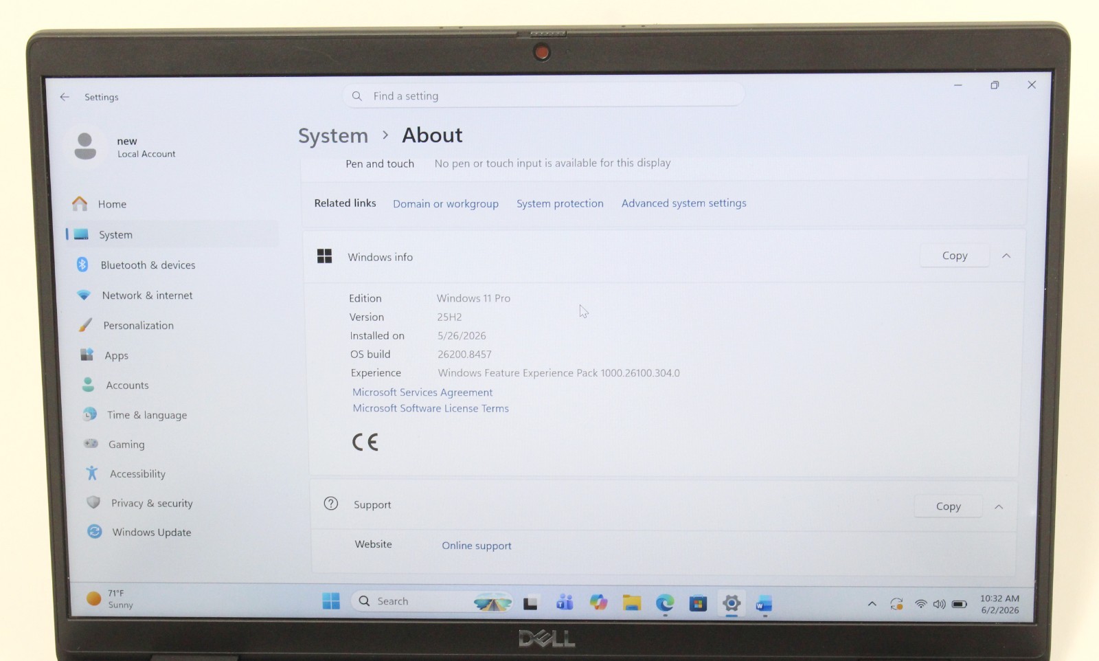 Dell Latitude 7430 14″ 1.6GHz i5-1245U 256GB SSD 16GB RAM Win 11 Pro ; 6180000
