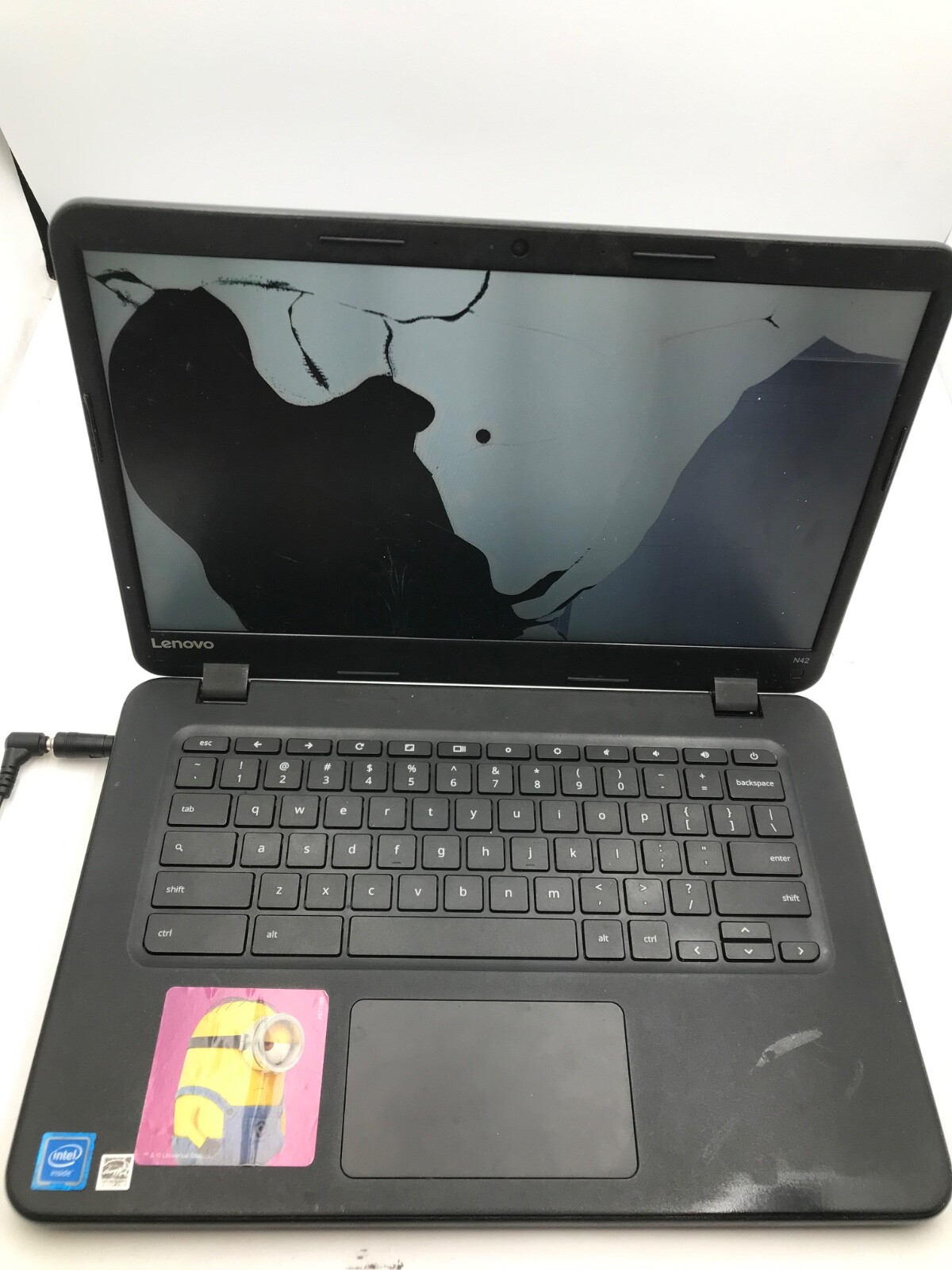 Lenovo N42 ChromeBook 14″ Laptop Intel Celeron N 4gb RAM-BAD DISPLAY- MZ