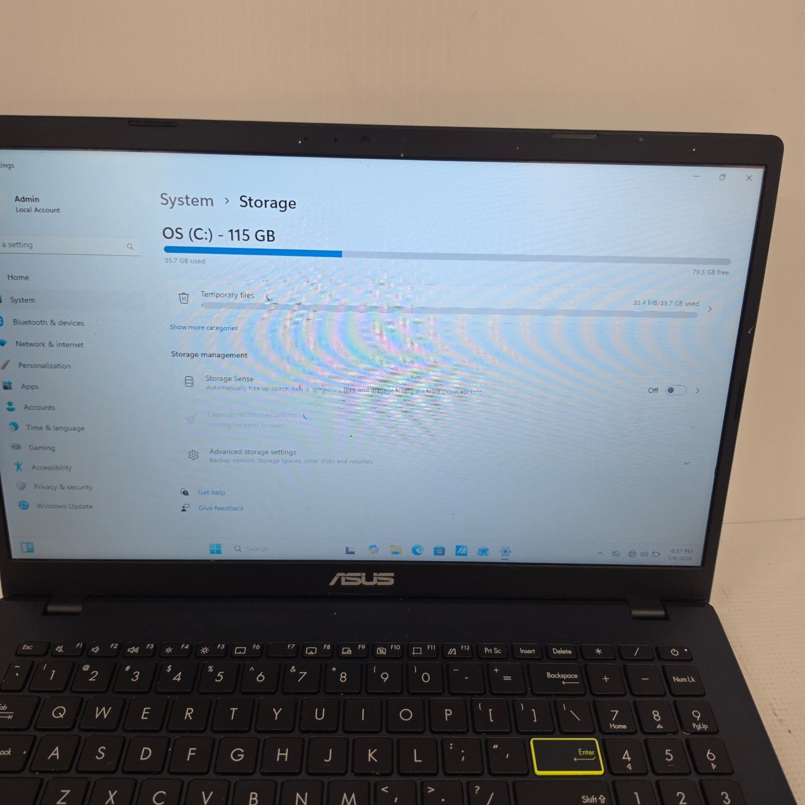 Asus L510MA-TH21 15.6″ Laptop N5030 Win 11 Home (as-is no return bad battery)