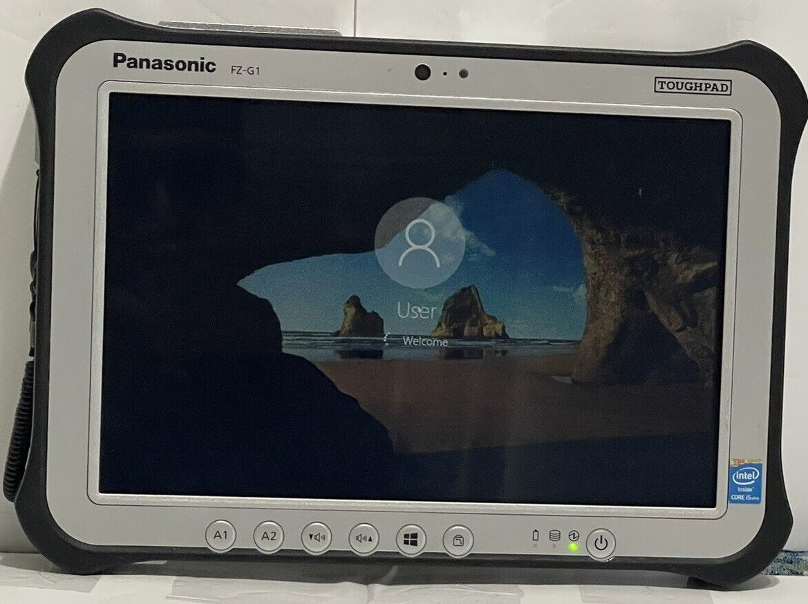 Panasonic Toughpad FZ-G1 i5-4300U 2.0GHz 8GB 128GB W10 Good