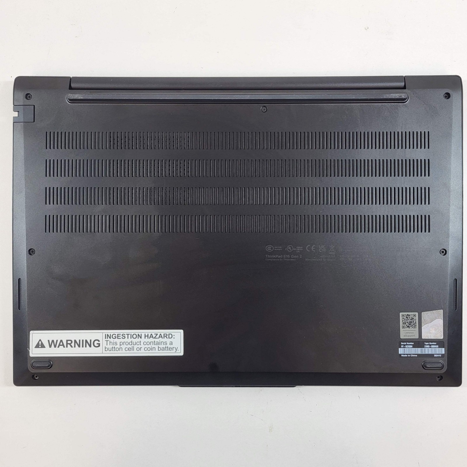 Lenovo ThinkPad E16 Gen 2 21M5000HUS 16″ Ryzen 5 7535U 2.9GHz 8GB RAM 256GB SSD