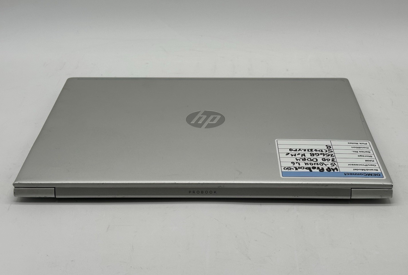HP ProBook 450 G7 15.6″ (Core i5-10210U 1.60GHz 8GB RAM 256GB NVMe) No OS/AC