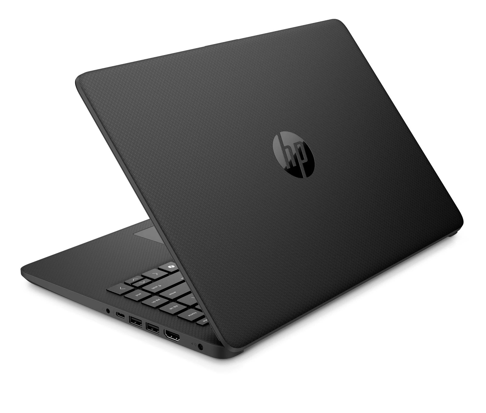 HP 14″ FHD, Jet Black, Intel Quad Core N250, 4GB, 128GB