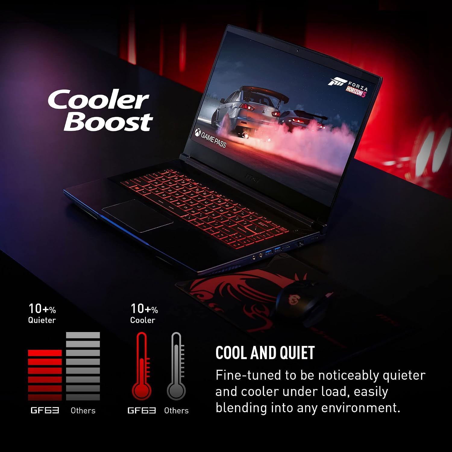 Msi Thin GF63 15.6″ 144Hz Gaming Laptop 12Th Gen Core I7, RTX 4050, 16GB DDR4