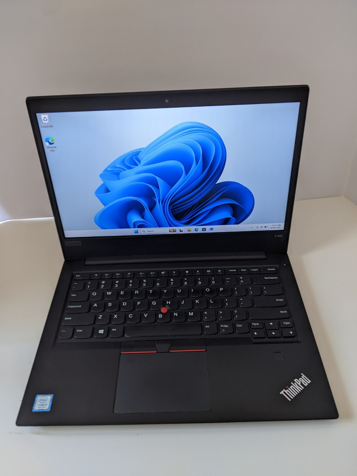 Lenovo Thinkpad E490 14″, Windows 11 Pro Intel i5-8265U 16GB 256GB NVMe WiFi/BT