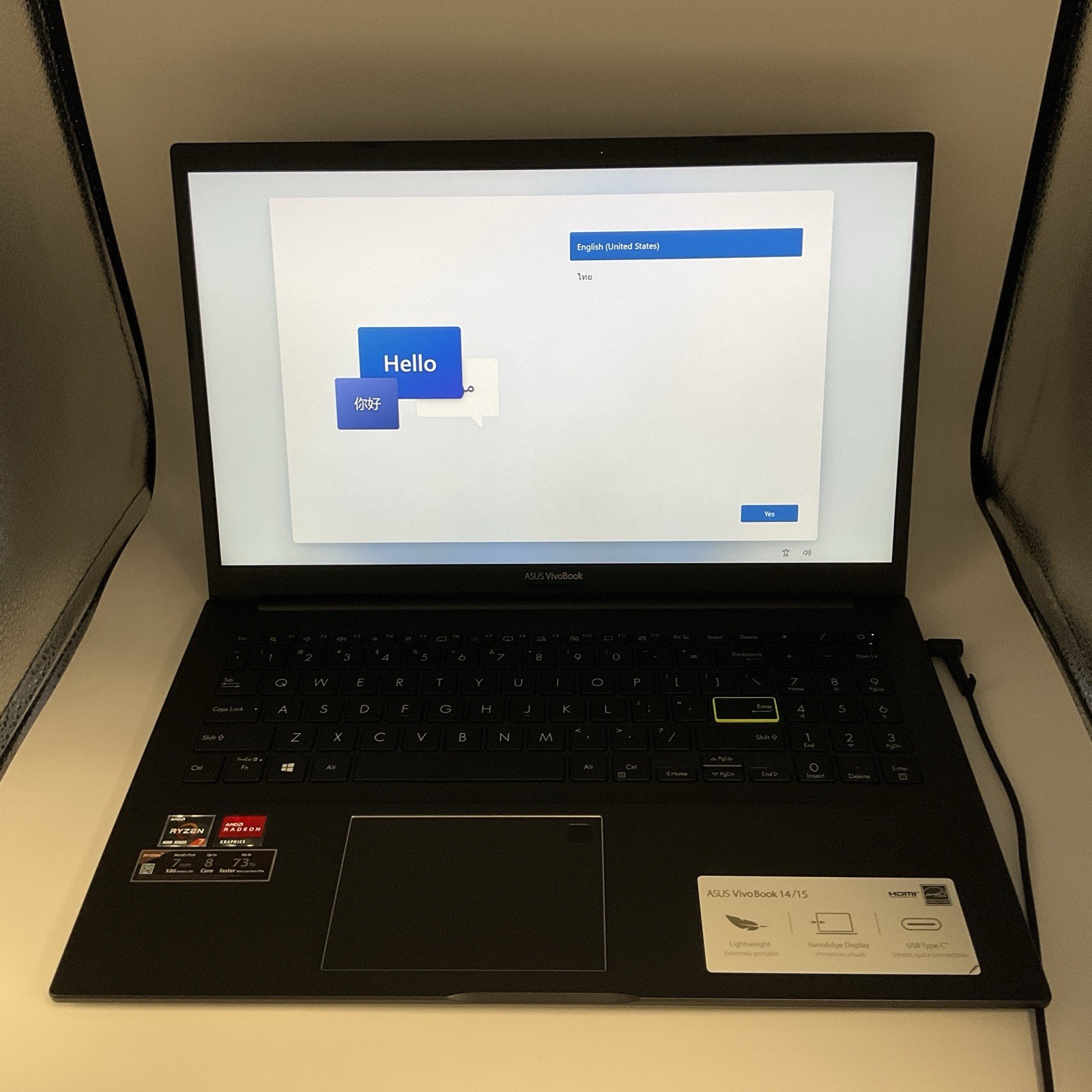 ASUS Vivobook M513IA-DB74 15.6″ AMD Ryzen 7 4700U @2.00GHz 8GB RAM DDR4 1TB SSD