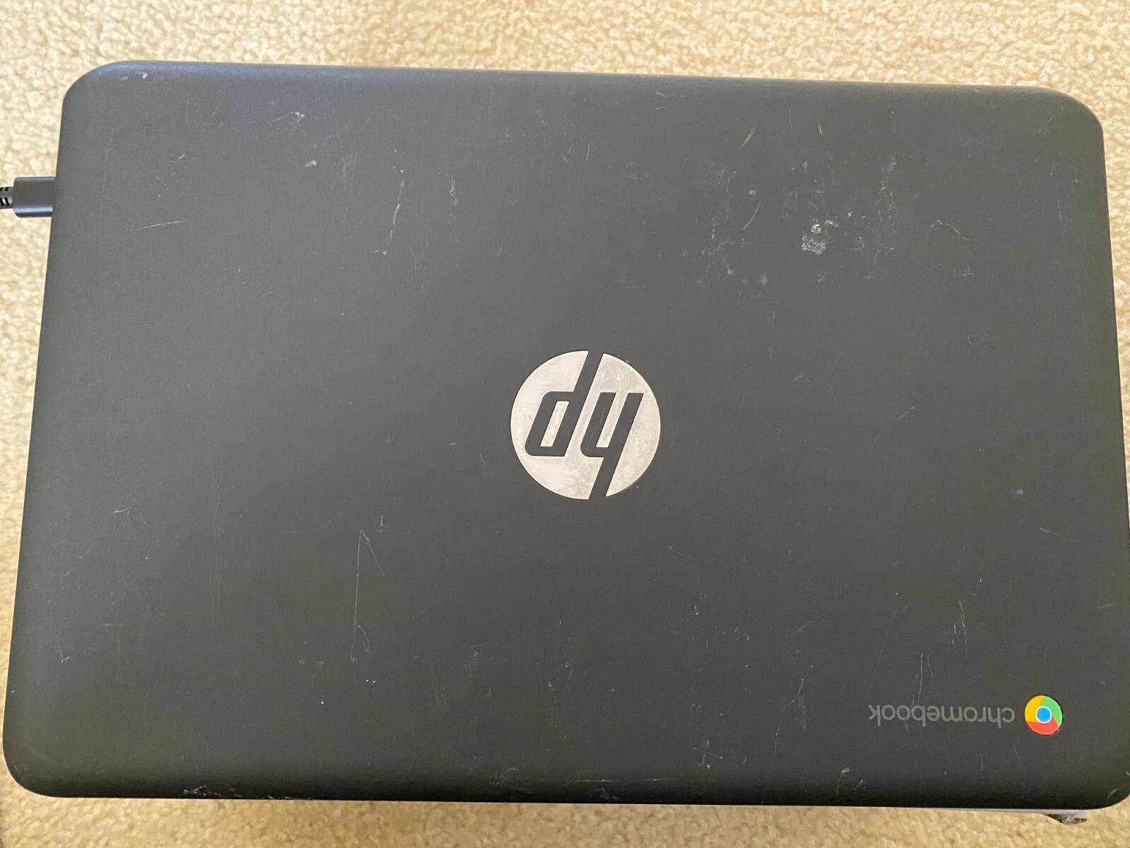 Used Hp Chromebook in good condition, charger included