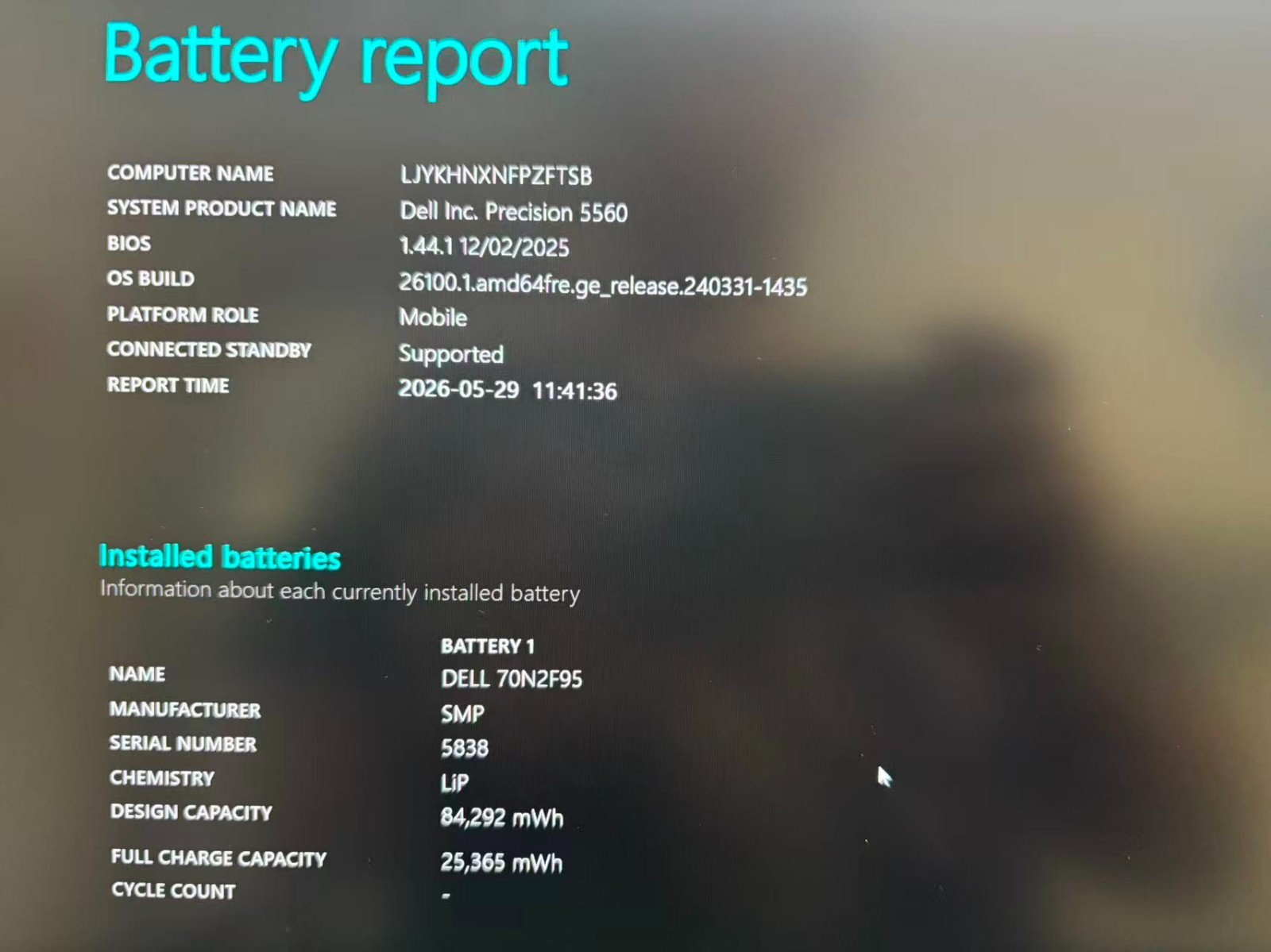 Dell Precision 5560 Xeon W-11955M 16GB 256GB SSD RTX A2000 Win 11 Pro N3