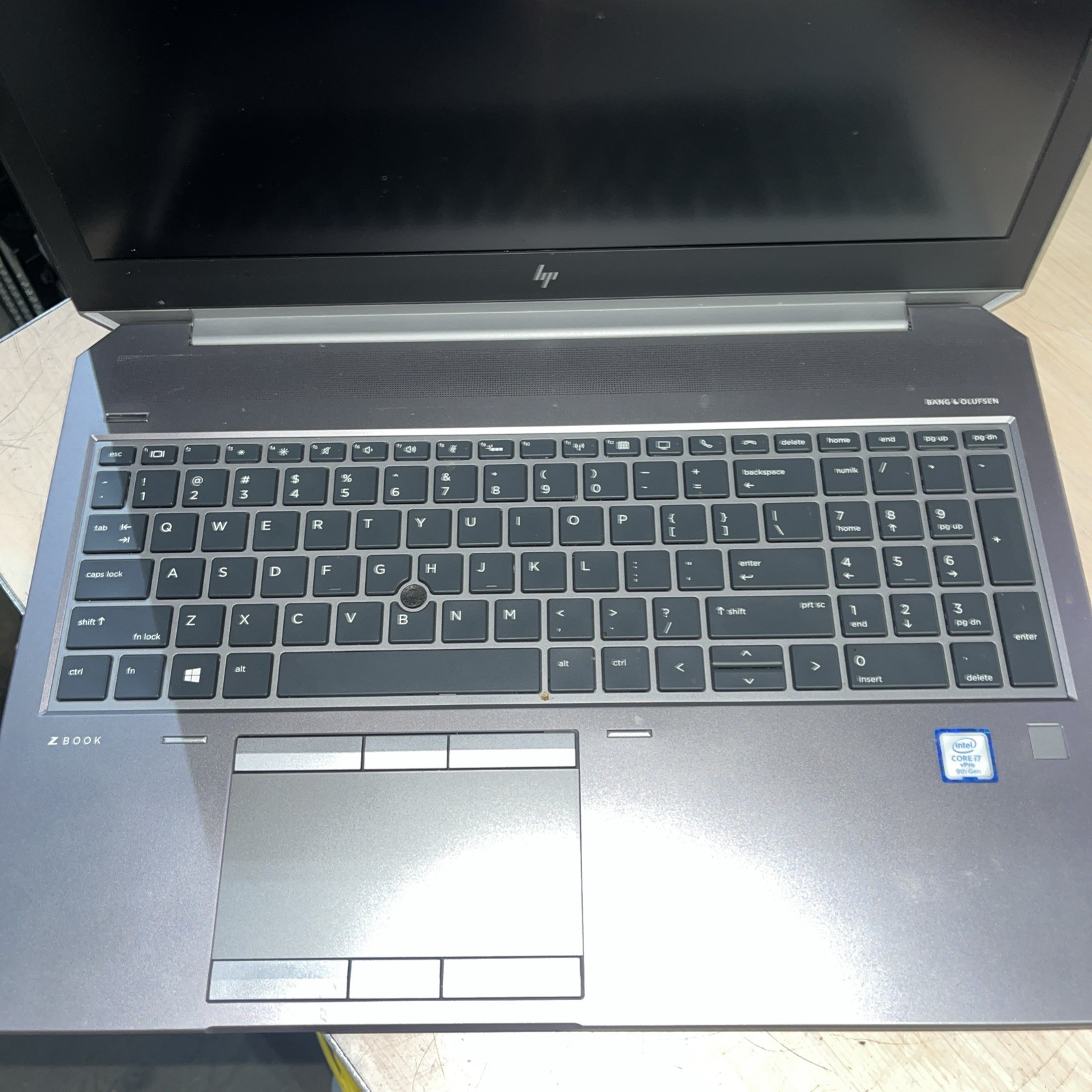 HP ZBOOK 15 G6 INTEL CORE I7-9850H 2.60GHZ 16GB RAM NO HD