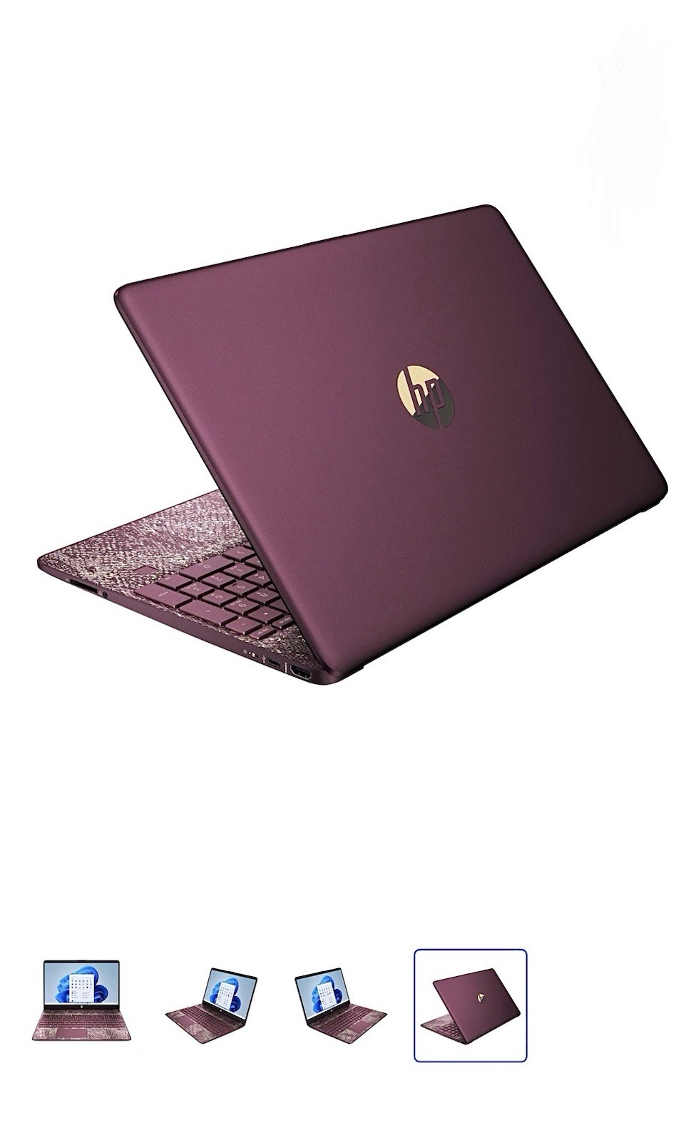 HP 15-dy4009cy 15.6″ Touch Laptop Intel i5-1155G7 12gb 512gb SSD Win11