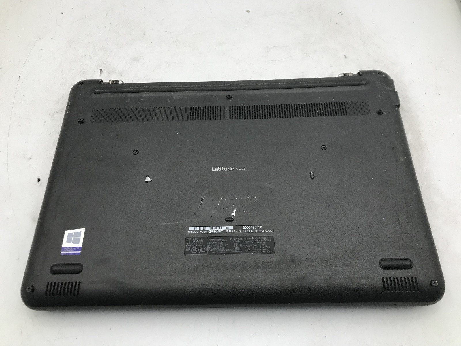 DELL LATITUDE 3380 – FOR PARTS – MISSING PARTS – INTEL I5 -READ DESCRIPTION-BB