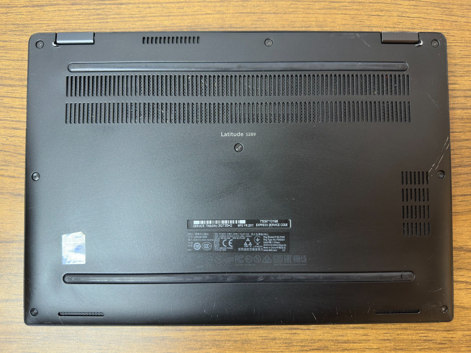 Dell Latitude 5289 2 in 1 Laptop i5-7200U 2.5GHz 8GB RAM NO SSD/OS/POWER *READ*