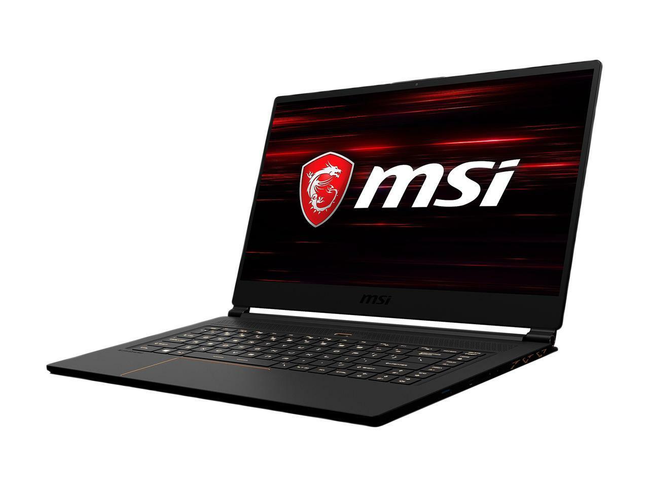 MSI Gaming GS65 Stealth Thin Core i7 CPU 512GB SSD, 32GB RAM, GTX 1070 8G 144Hz