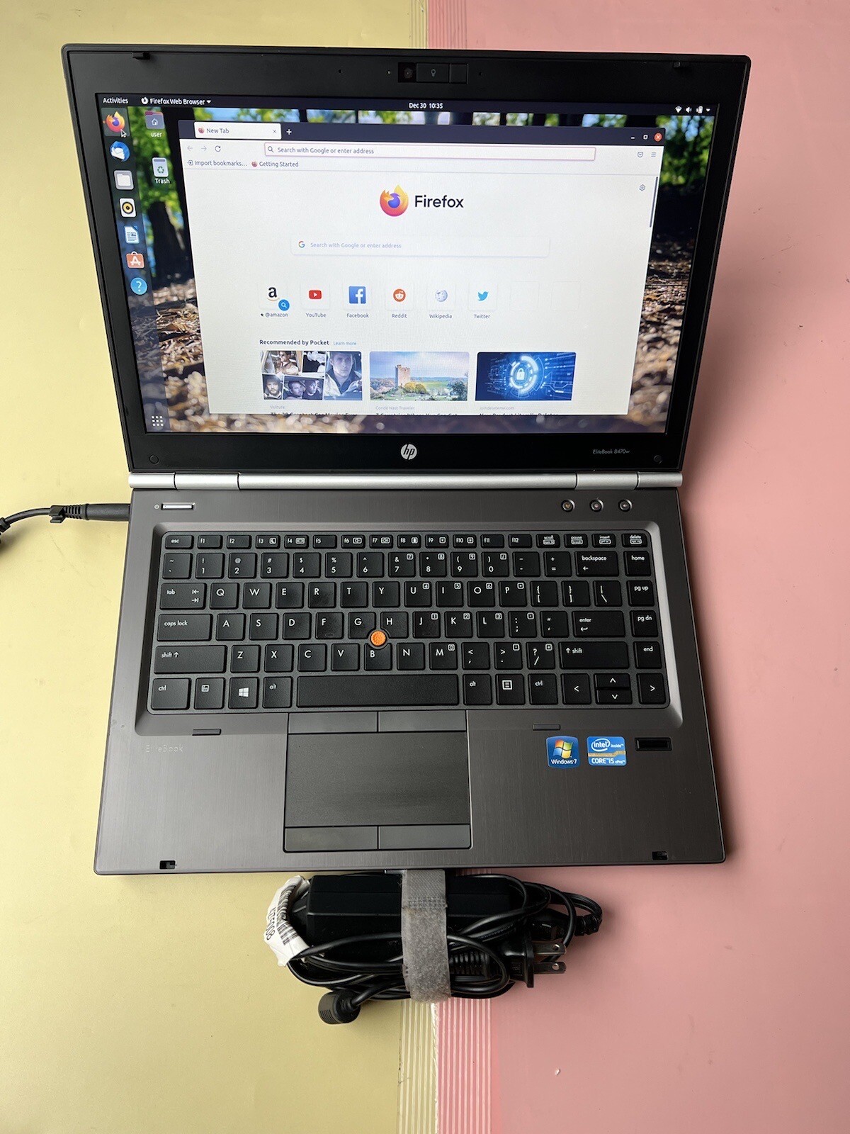 HP Elitebook 8470w Core i5-3360M 16GB RAM 500GB HDD WEBCAM BLUETOOTH 1600×900