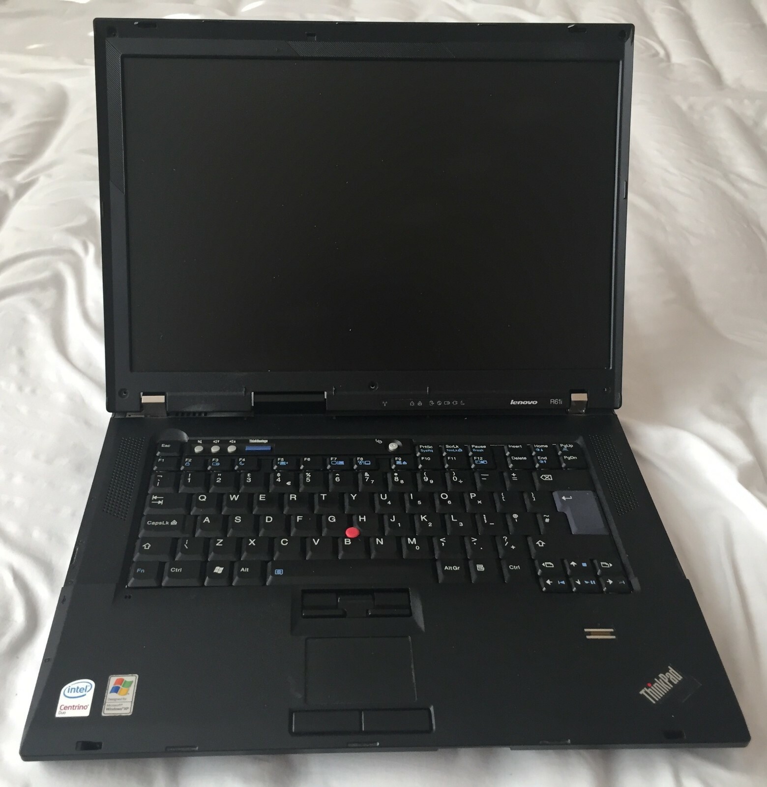 Lenovo ThinkPad R61i No Ram/HDD/PS For Parts Only