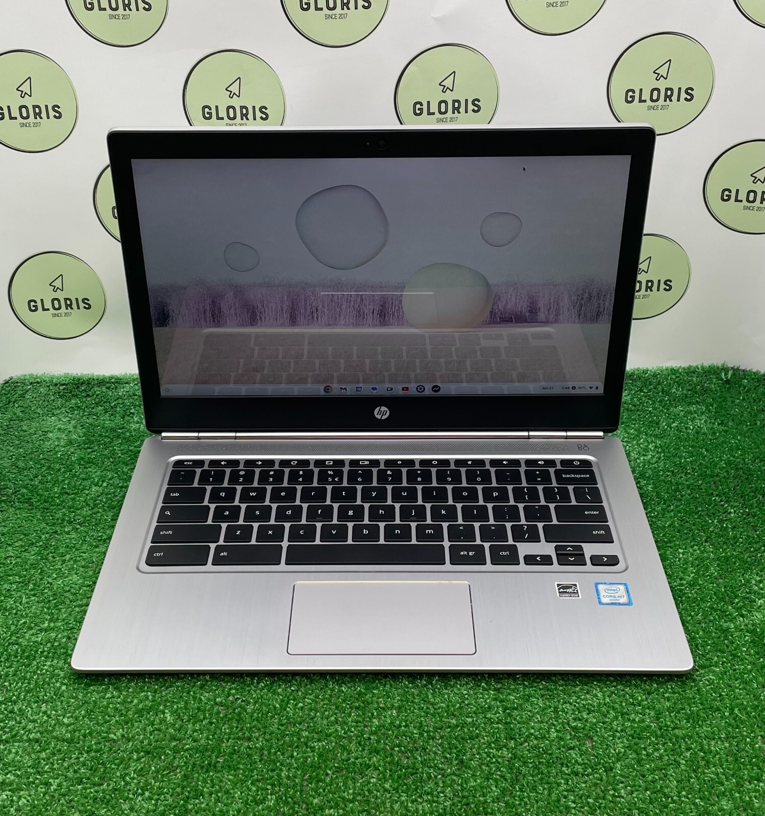 Used HP Chromebook 13 G1 Laptop Intel m7-6Y75 1.20GHz / 16GB RAM / 32GB SSD NT