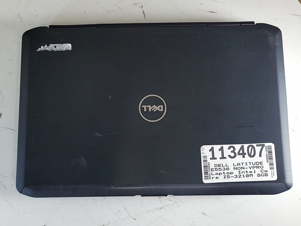 DELL LATITUDE E5530 NON-VPRO Laptop Intel Core I5-3210M 8GB SEE NOTES