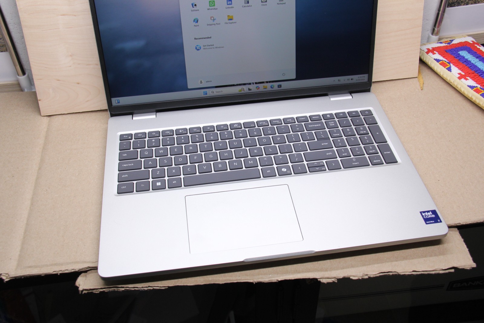 Dell Pro 16 PC16250 Core Ultra 7 255U 16GB RAM 512GB SSD – FHD – Fast SHIP – 16″
