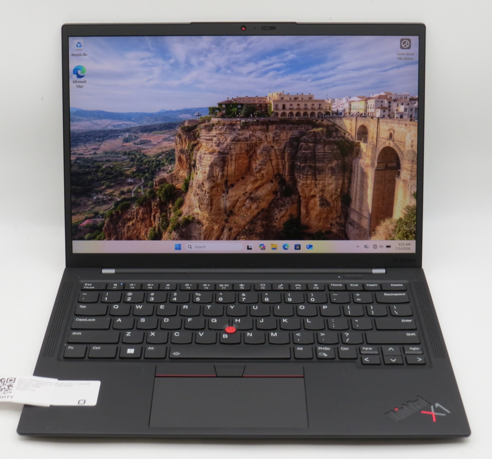 Lenovo ThinkPad X1 Carbon G10 i5-1240P 16GB DDR5 256GB m2 14″ Touch Win11 Pro