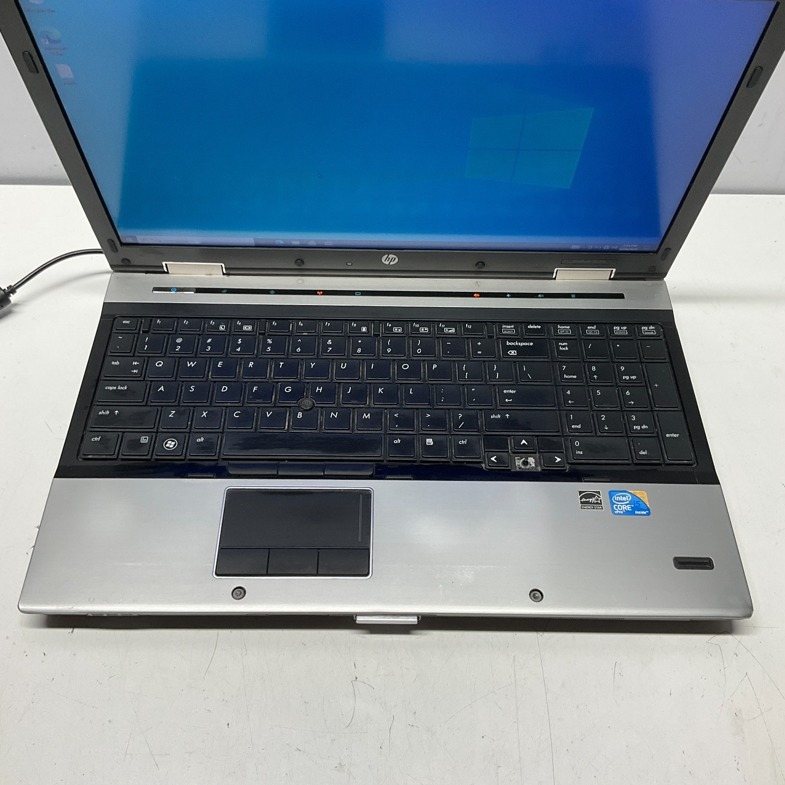 15.6″ HP ELITEBOOK 8540P | i5-M520 @ 2.40 GHz 2GB 256GB SSD Windows 10 Pro