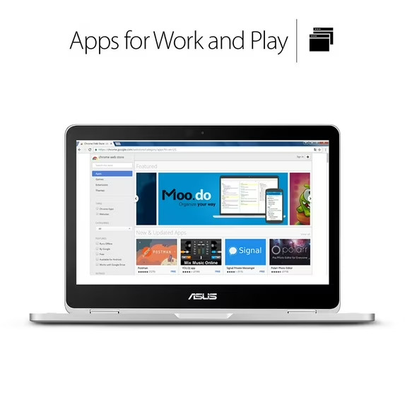 ASUS Chromebook C302C 12.5″ M3 4GB RAM 64GB SSD Non Touch Grade B