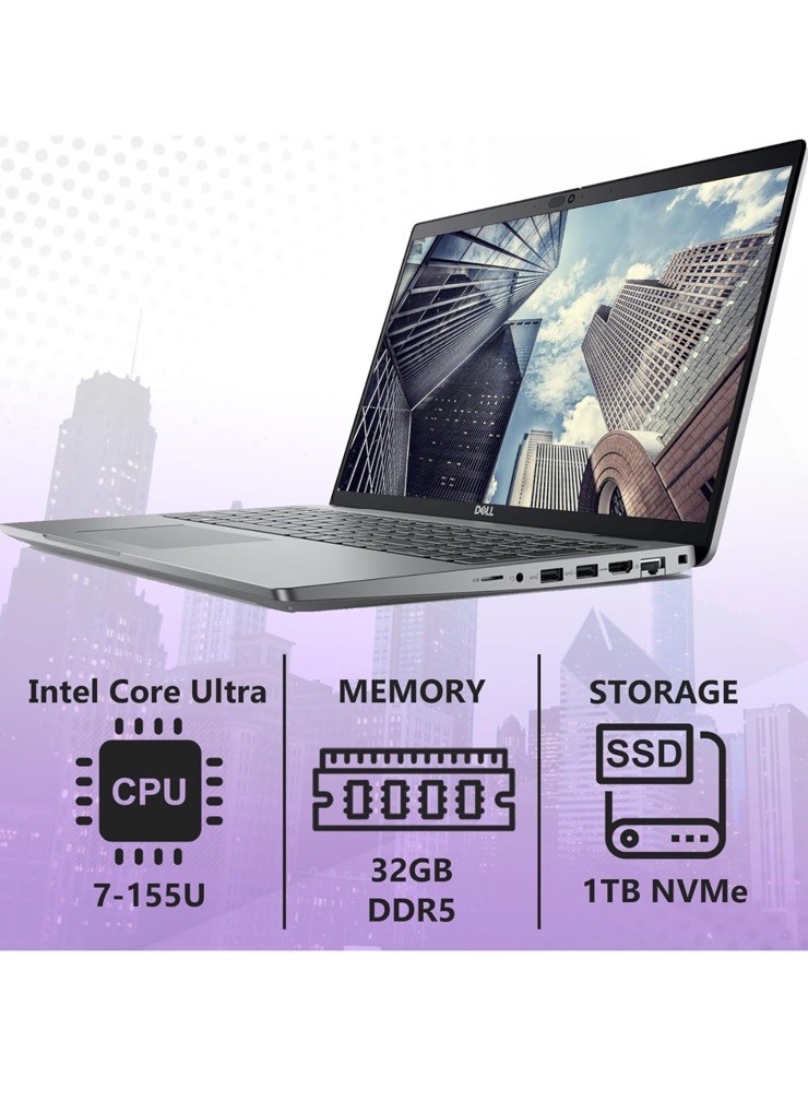 Dell Latitude 5550 Business Notebook 15.6″ FHD Intel Ultra 7-155U