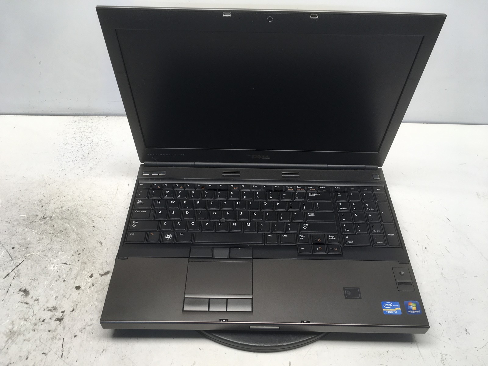 Dell Precision M4600 Intel i7-2720QM 2.2GHz 8 GB NO HDD No Batt