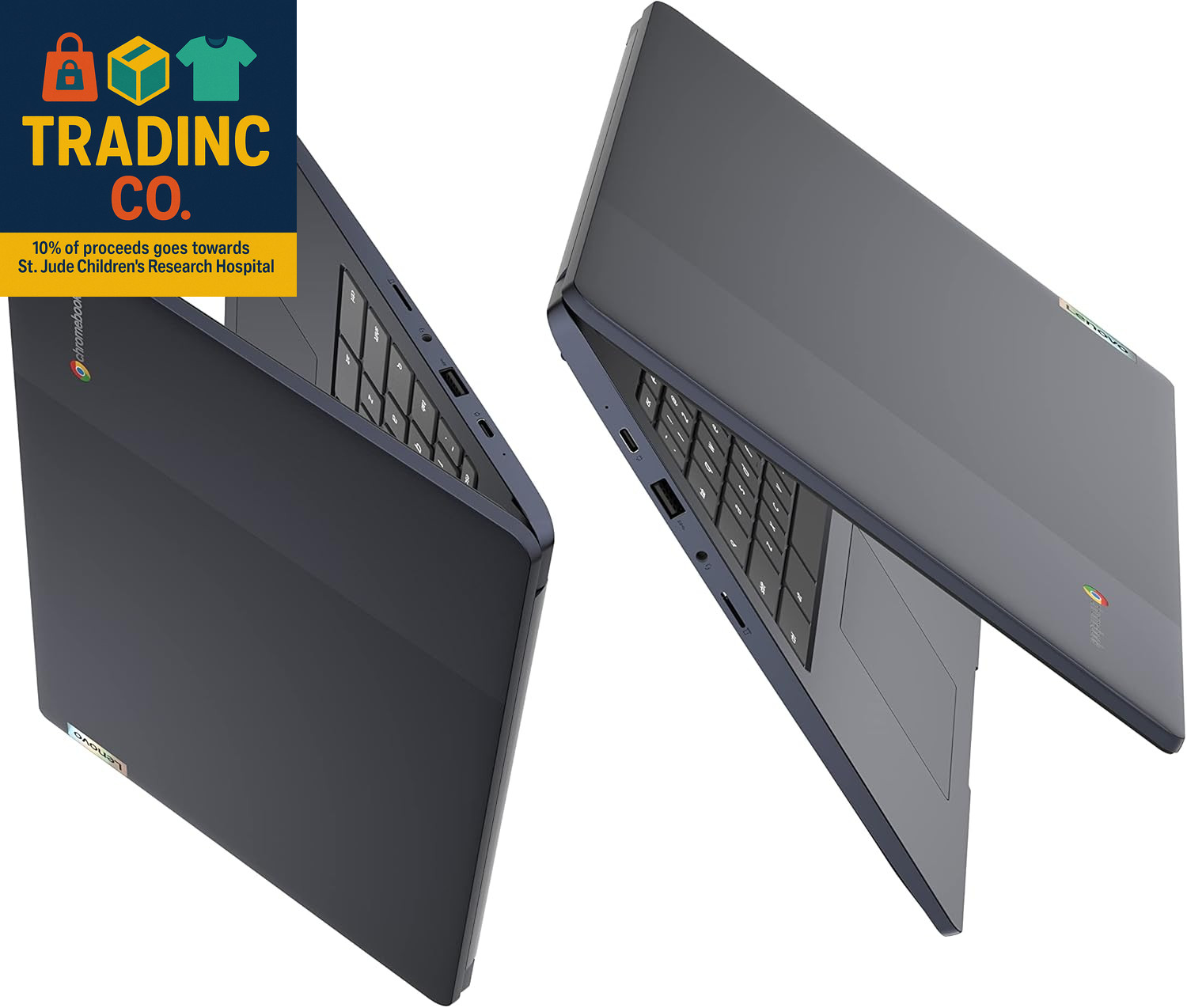 Ideapad 3I Chromebook, 15.6” FHD Display, Intel Celeron N4500, 8GB RAM, 64GB Emm
