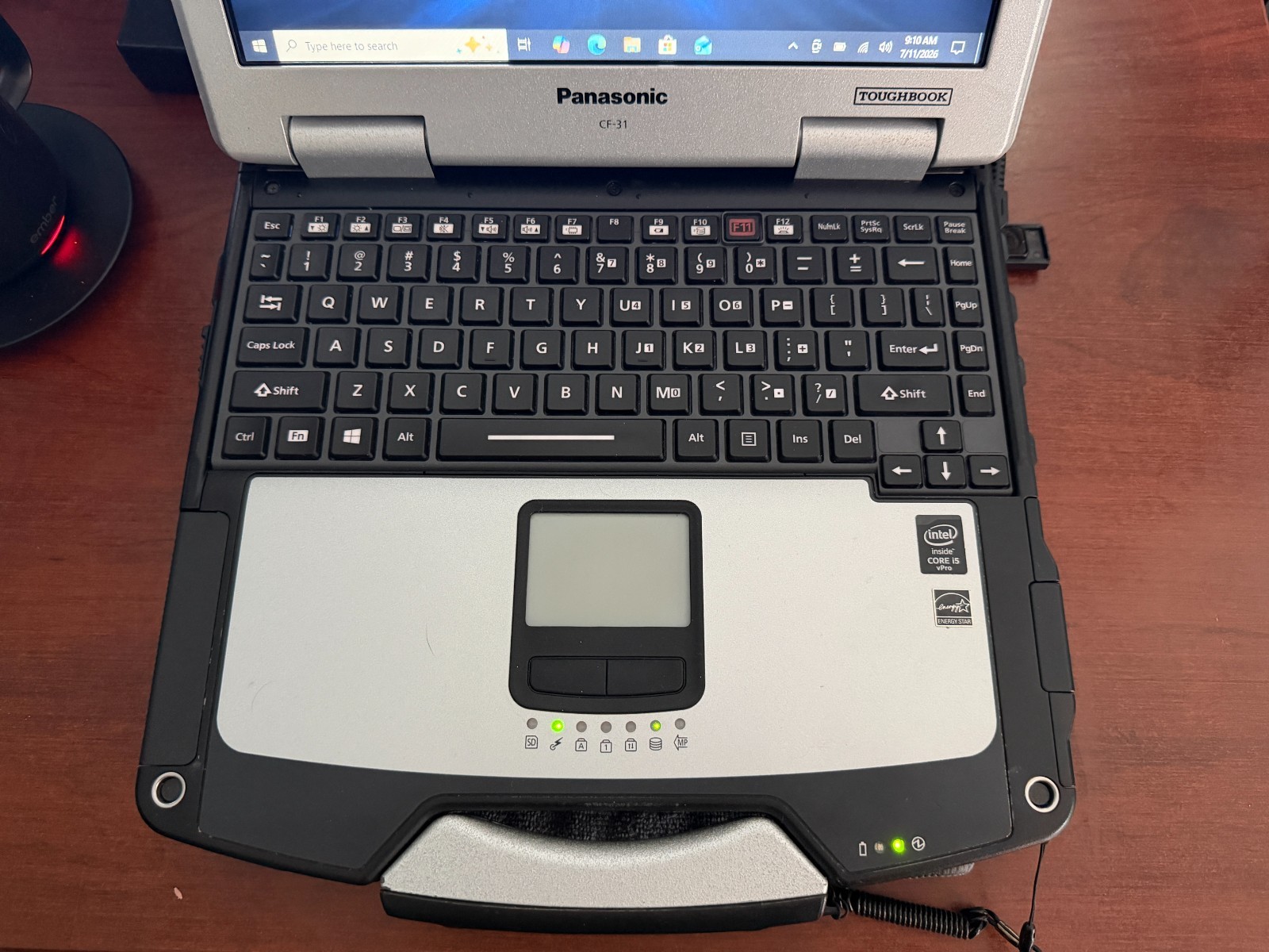 Panasonic Toughbook CF-31 Touch i5-5300U 8GB 512GB SSD Win10P Charger LTE W10Pro