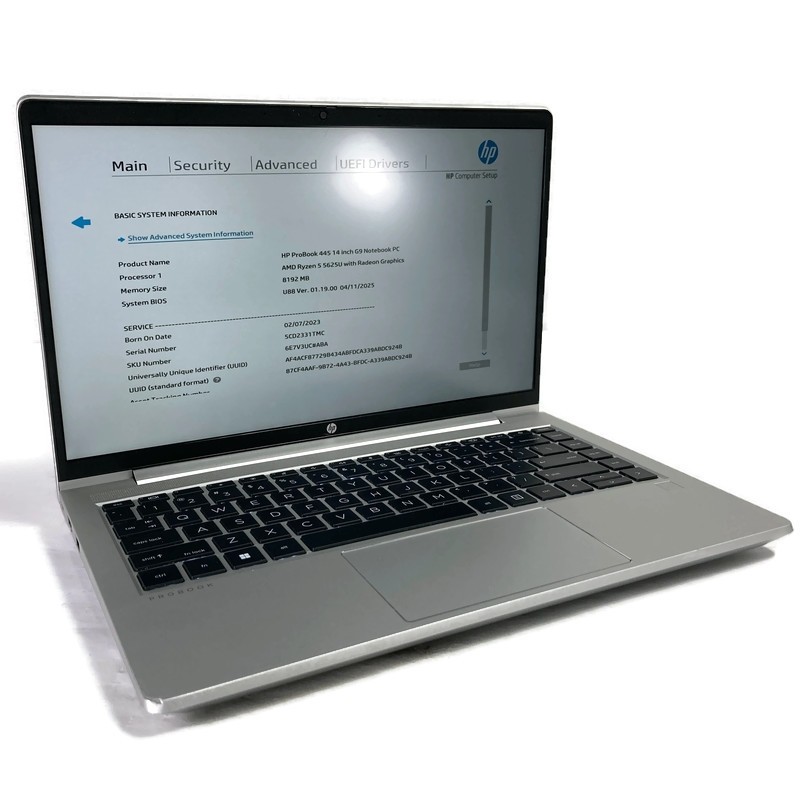 HP ProBook 445 G9 14″ Laptop Ryzen 5 5625U 2.3GHz – 8GB Ram – No Drive