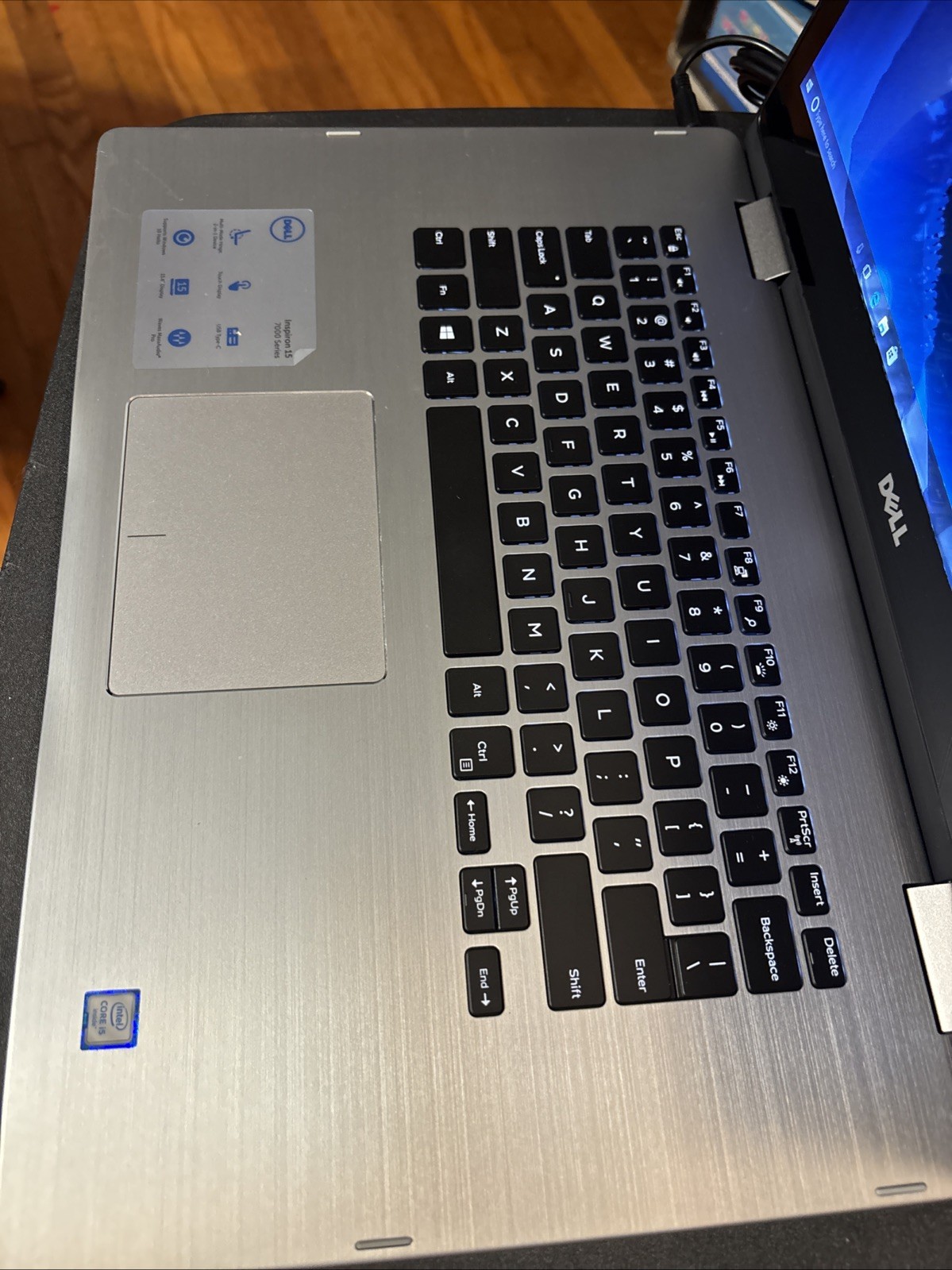 Dell Inspiron 15 7000 Series Intel Core 15 Heat Damaged Screen 15-7569