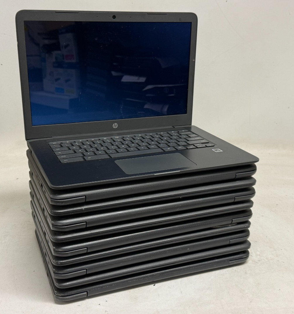 HP Chromebook 14/14A G5 (Mixed CPU – 4GB/8GB – 32GB/64GB Storage) – Lot of 10