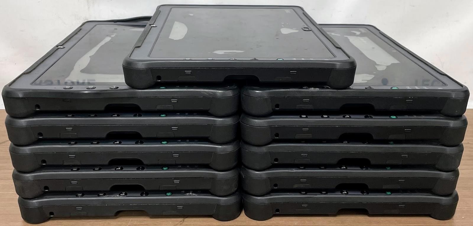LOT 11 GeTac F110G2 Rugged Tablet i5-10/ i5-8/ i5-5 4gb RAM No SSD FOR PARTS!