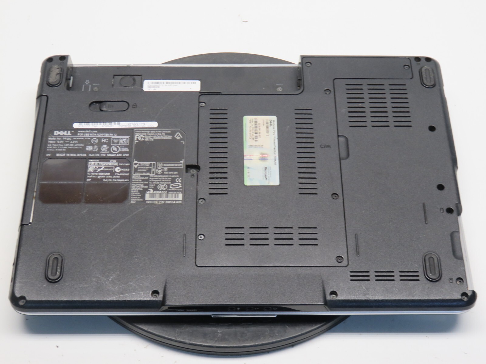 Dell Inspiron 1525 Intel Core 2 Duo 2.00GHz 3GB 500 GB Windows XP No Batt