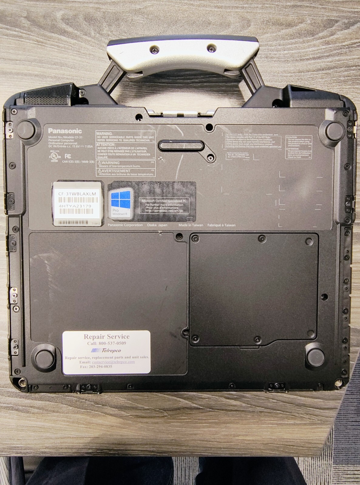 Panasonic CF-31 MK4 Core i5-3340M 2.70GHz 8GB RAM