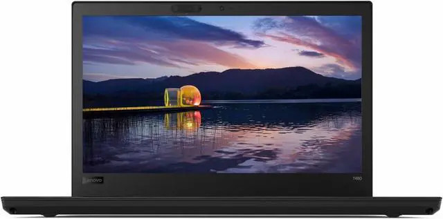 Lenovo ThinkPad T480s 14 in 8GB RAM 256GB SSD i5-8350U X4 Win10 Black