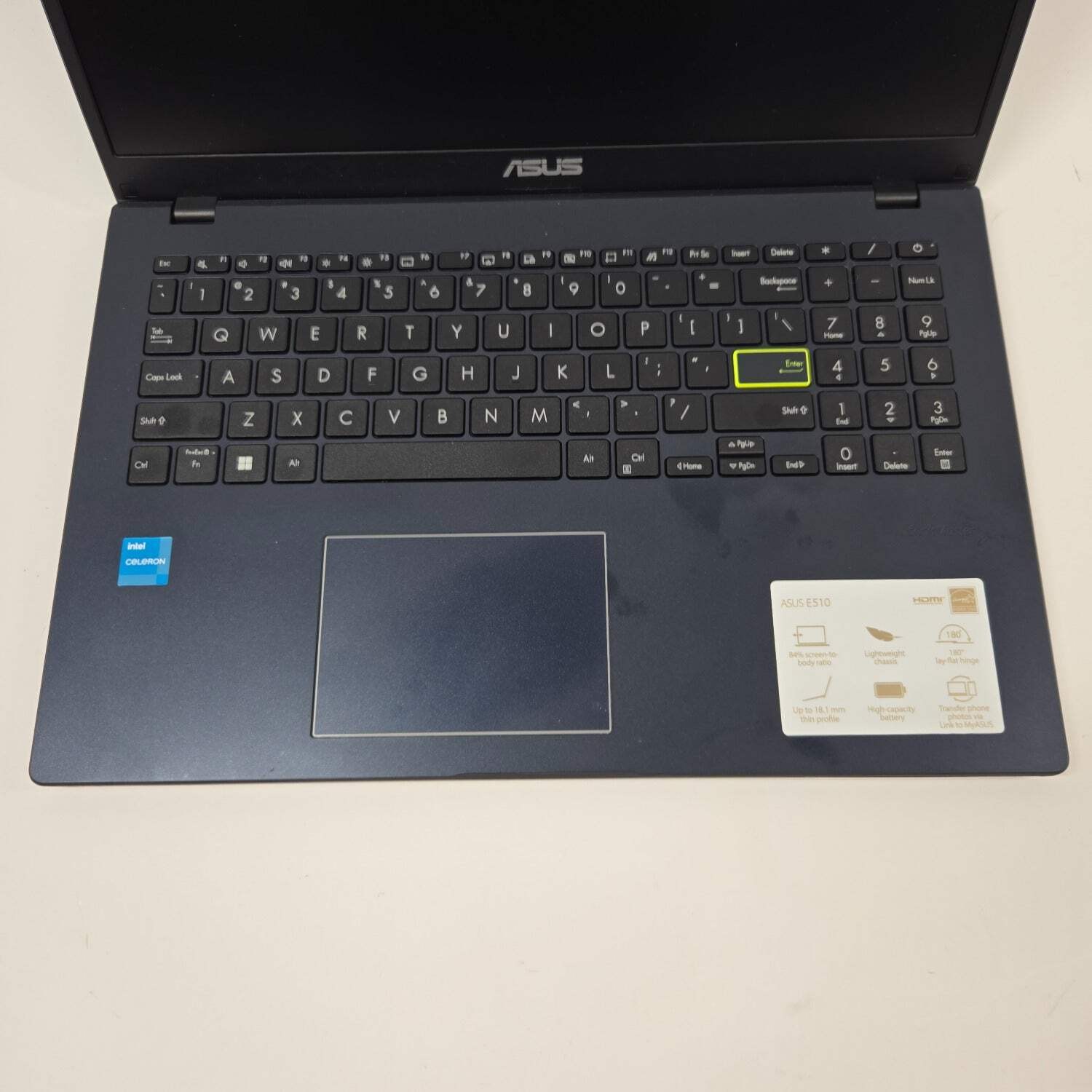Asus vivobook L510K-ES04 15.6″ Celeron N4500 1.1GHz 4GB RAM 128GB SSD