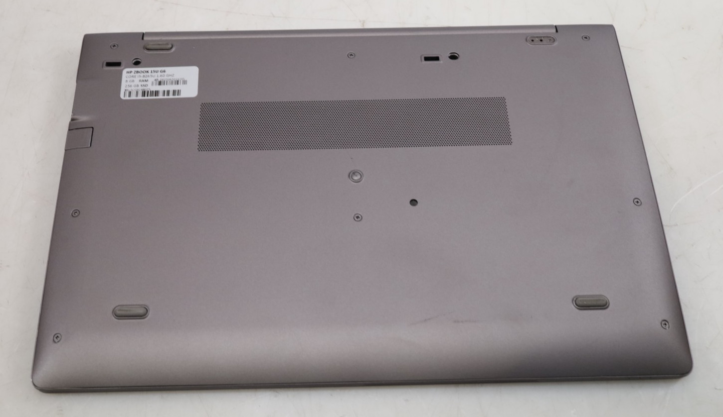 HP ZBook 15U G6 15.6″ Intel i5-8265U 8GB 256GB SSD Radeon Pro WX 3200 No COA OS