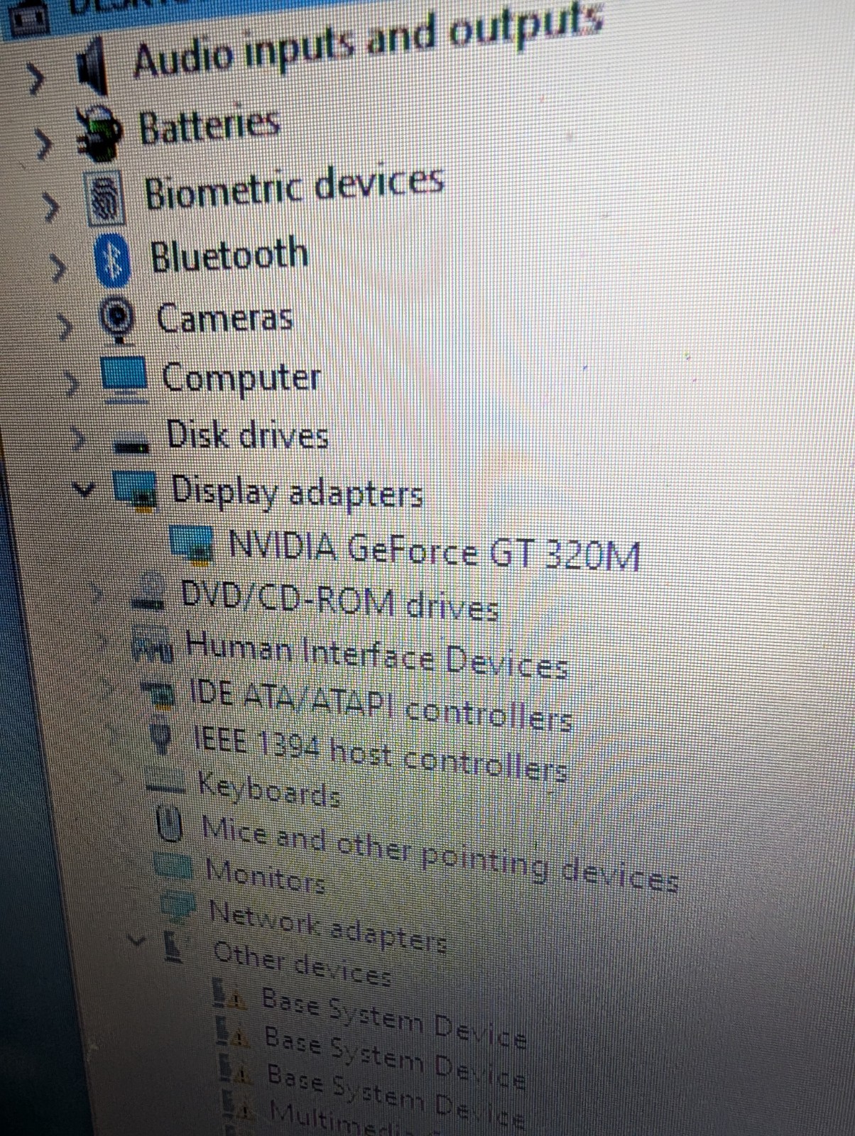 HP PAVILION DV6t-2300 I7-Q720@1.6GHz 8GB RAM 120GB SSD WIN 10 NVIDIA GT 320M