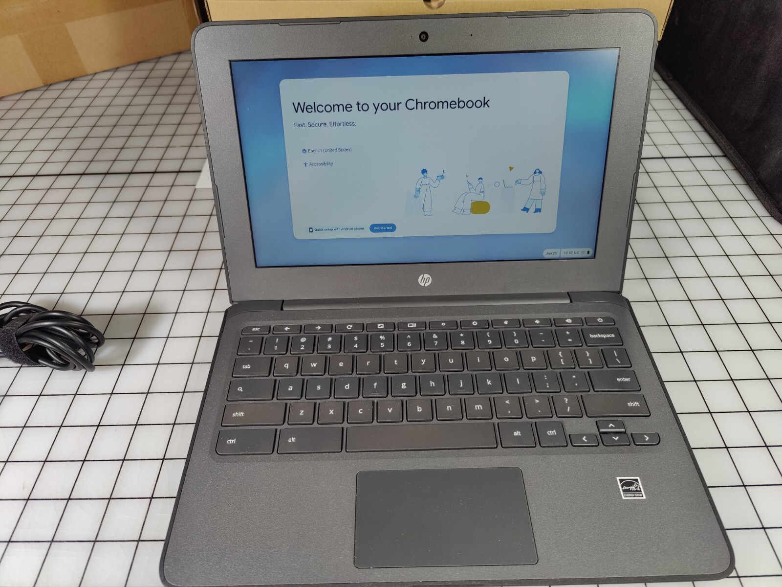 HP Chromebook 11 G6 EE (16GB SSD, Intel Core N3350, 1.10 GHz, 4GB RAM) Laptop –