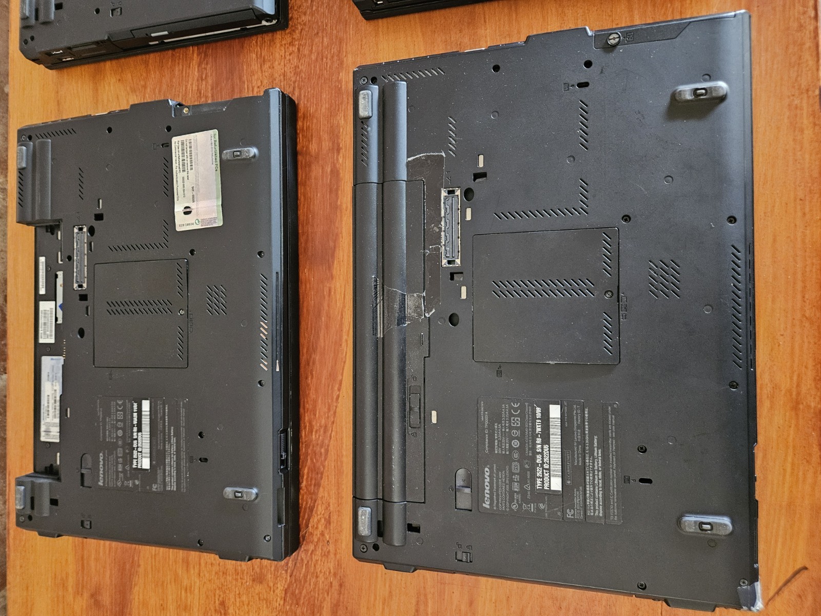 Lot 6 Lenovo ThinkPad Laptops T500 T420 T410 T400 NO HDD For Parts Repair Rebld