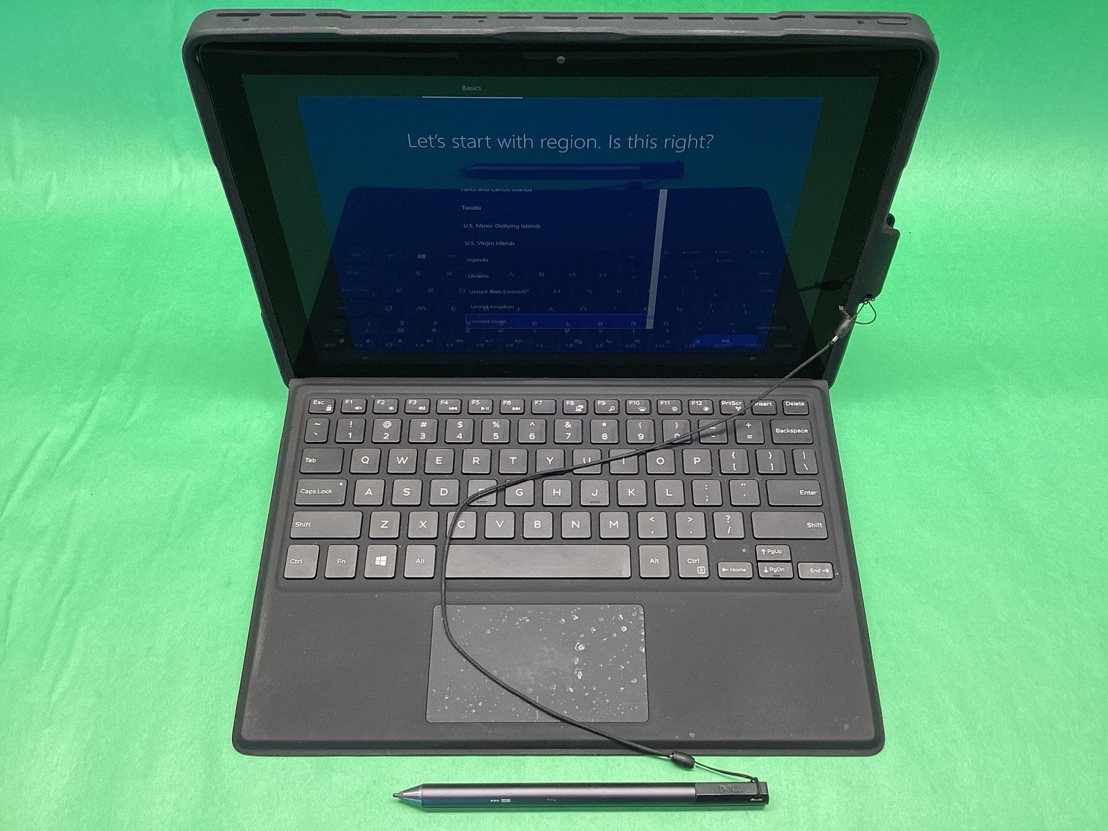 Dell Latitude 5285 2 in 1 Laptop i5-7300U 256GB 8GB & Case & Pen – UNTESTED