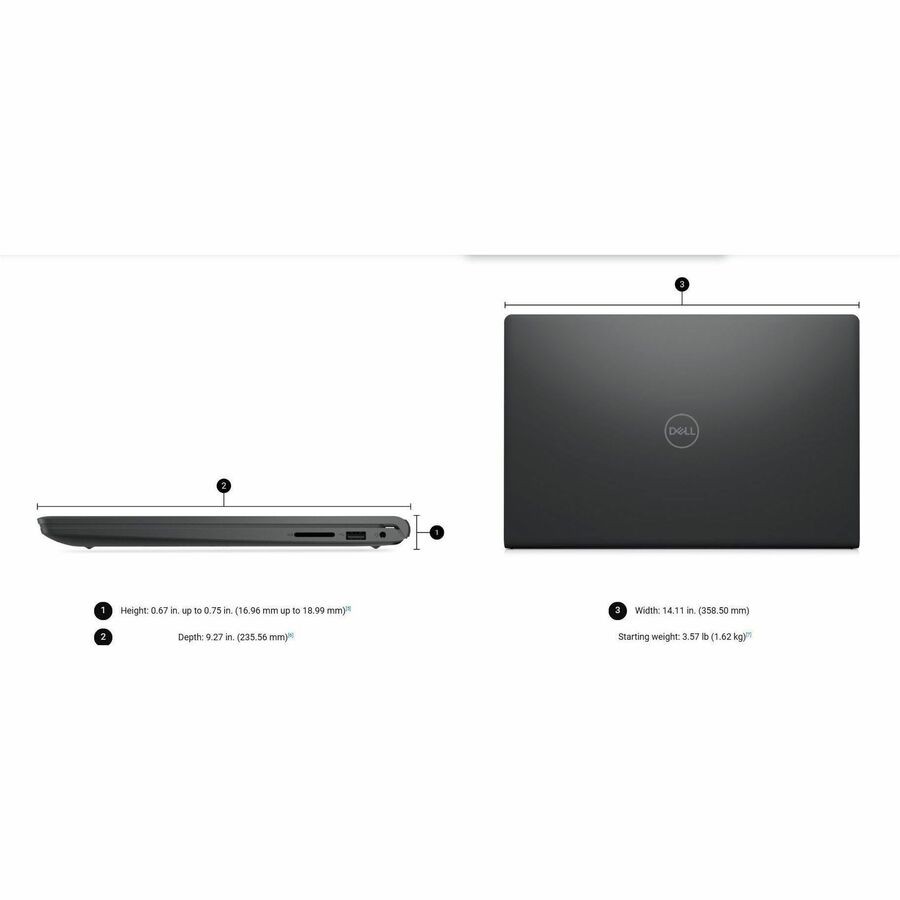 Dell Pro 15 Essential PV15250 15.6 Notebook – Full HD – 120 Hz – Intel Core i5