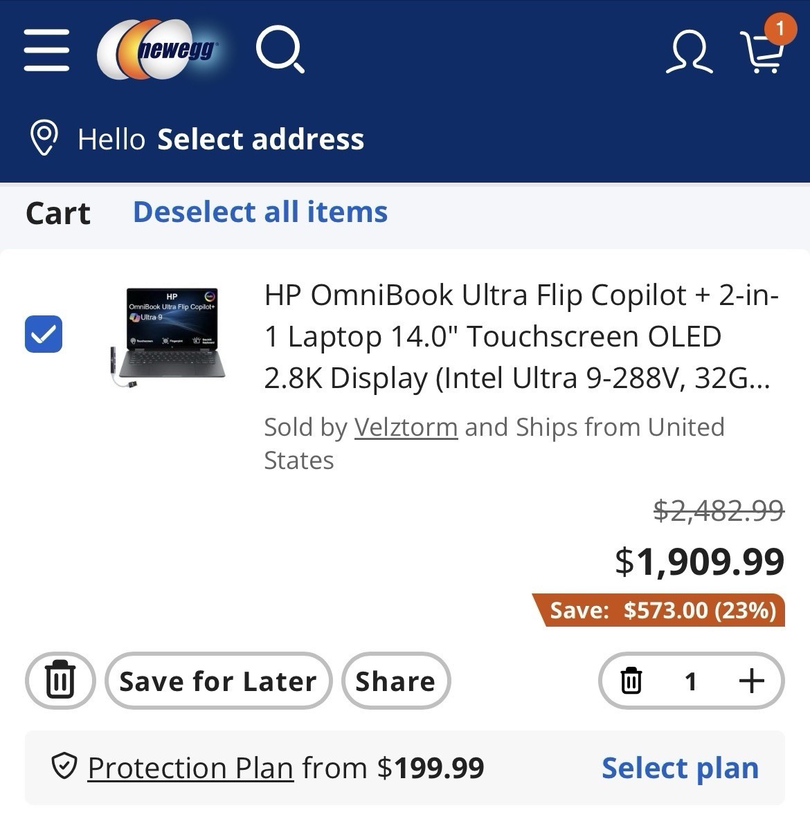 HP Omnibook Ultra Flip Ultra 9 / 2TB / 32GB WITH WARRANTY (Sealed)