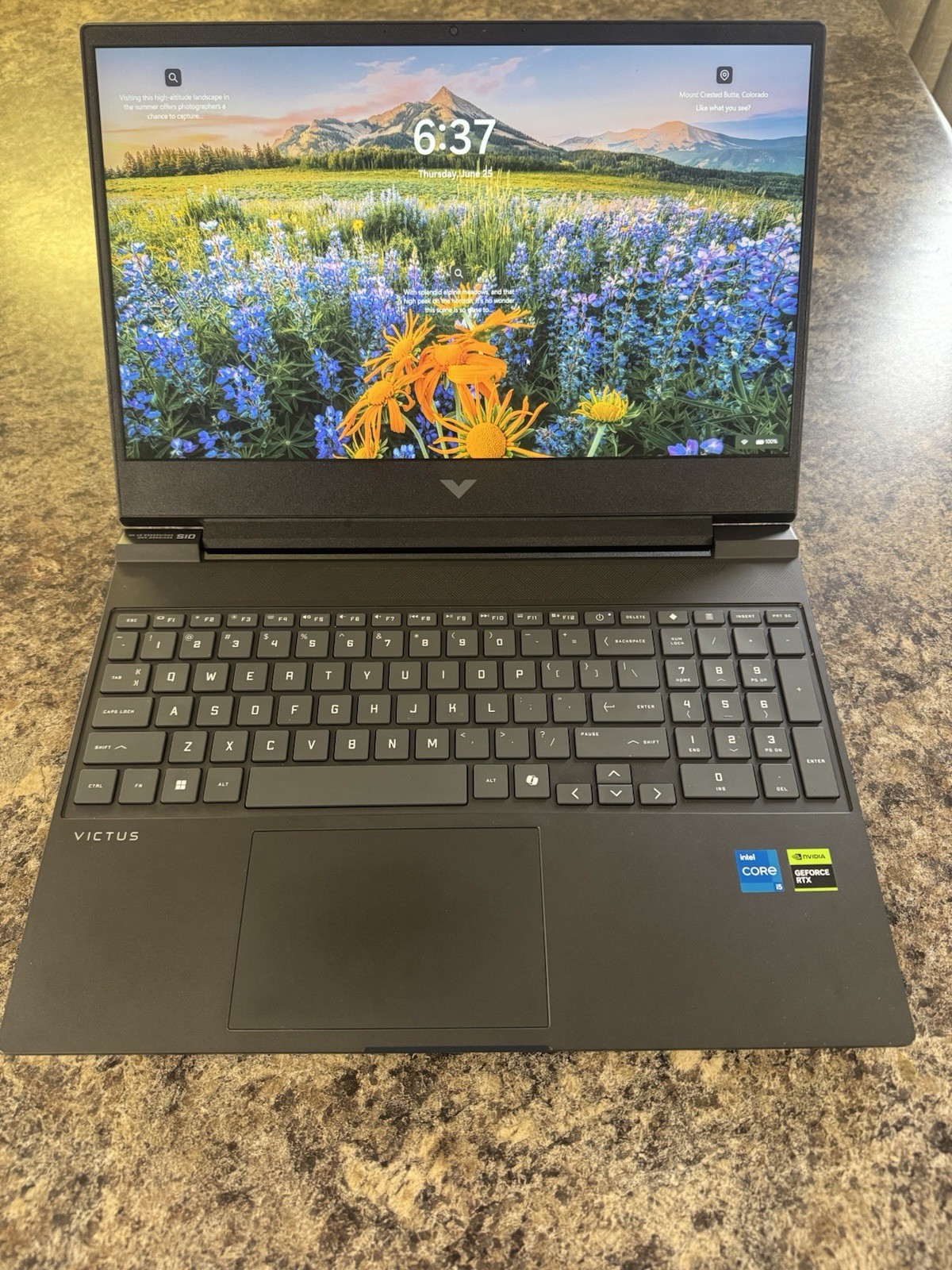HP Victus 15.6″ Gaming Laptop i5-13420H 16GB 512GB SSD RTX 4050 W11 Black