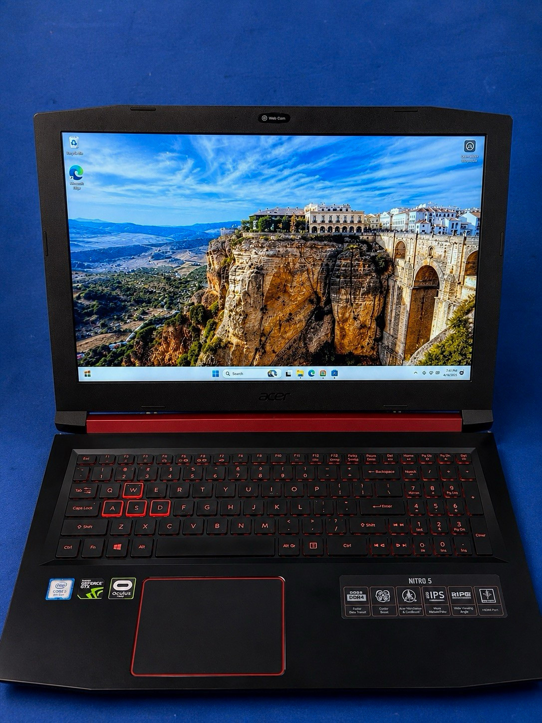 Acer Nitro 5 AN515-53 15.6” FHD i5-8300H GTX 1050 Ti 12GB 512GB SSD Win11 Great