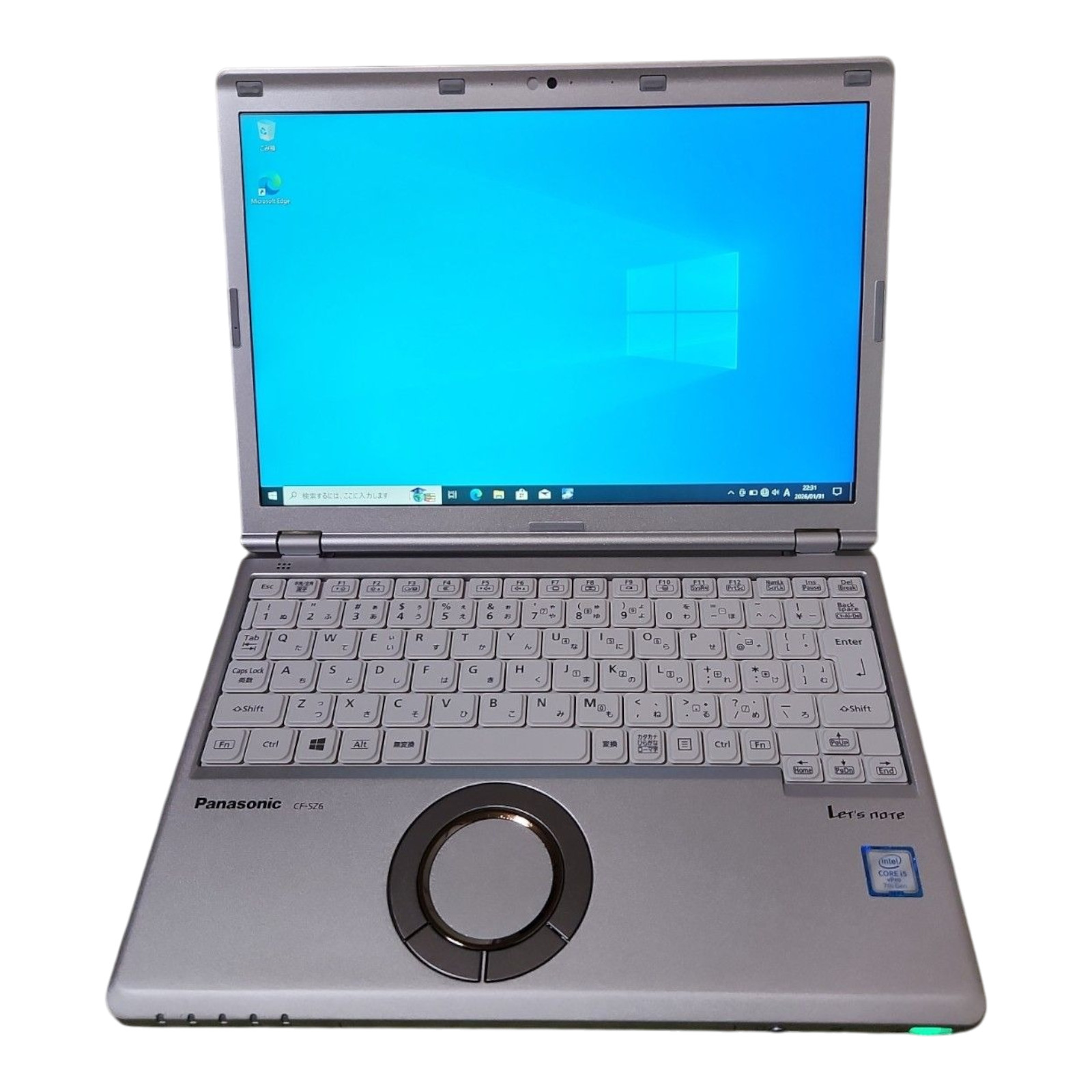 Panasonic Let’s Note SZ6 CF-SZ6 i5 8GB RAM 128GB SSD Laptop touch w/ AC